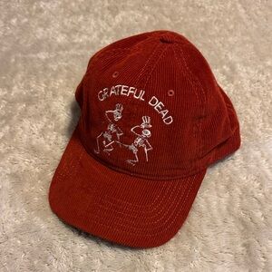 Grateful Dead Red Orange Cap